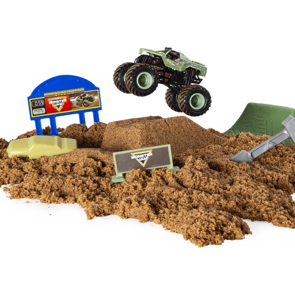 Monster Jam &amp; Kinetic Sand Prémium Pályaszett