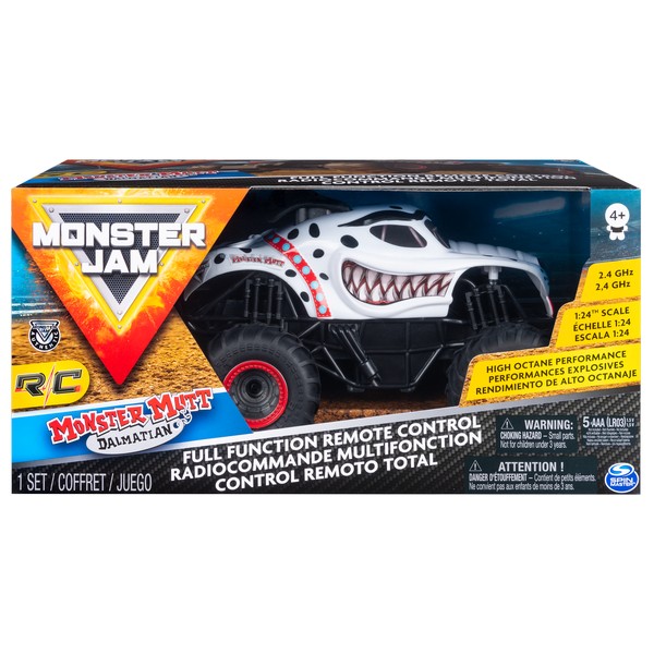 Monster Jam Mutt Dalmation távirányítós autó 1:24