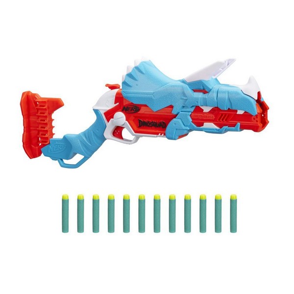 Nerf DinoSquad Tricera-Blast szivacslövő fegyver