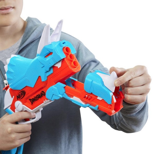 Nerf DinoSquad Tricera-Blast szivacslövő fegyver