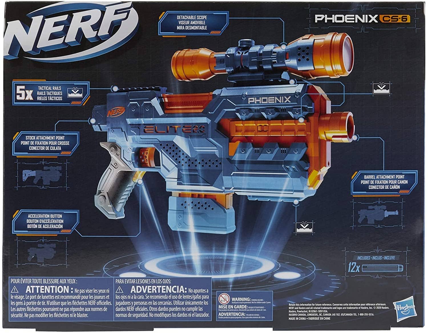 Nerf Elite 2.0 Phoenix Cs-6 Kilövő