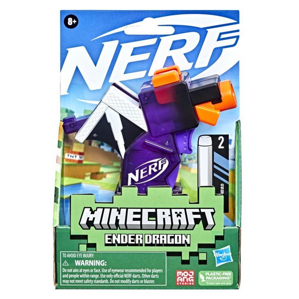Nerf Microshots Minecraft Ender Dragon