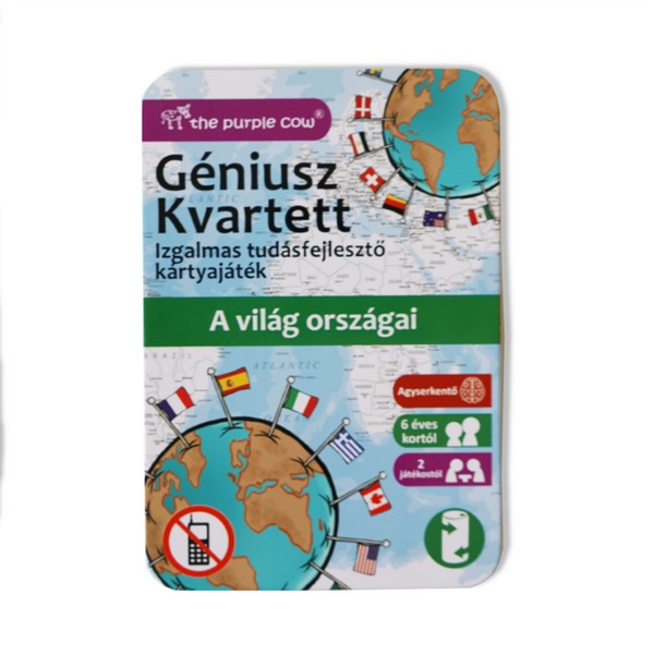 PC Országok és zászlók ismeretterjesztő kártyák
