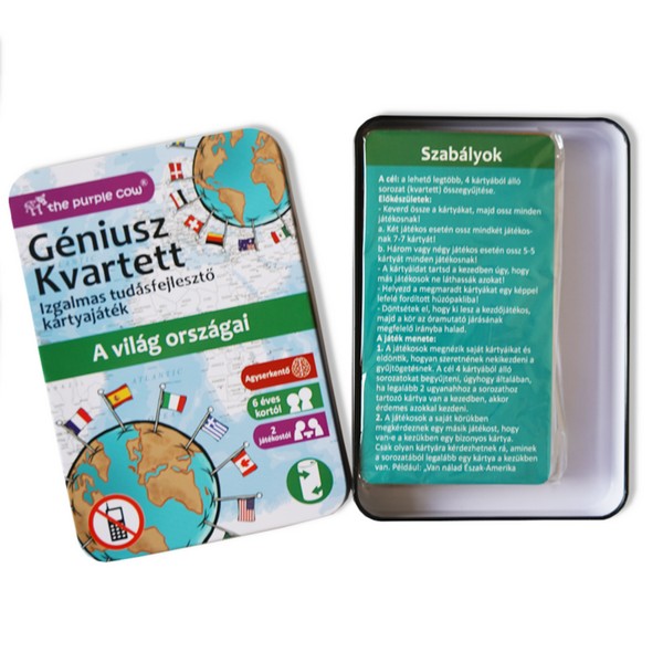 PC Országok és zászlók ismeretterjesztő kártyák