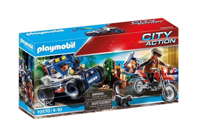 Playmobil 70570 Rendőrségi off-road jármű: Ékszertolvaj nyomában