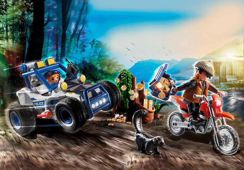Playmobil 70570 Rendőrségi off-road jármű: Ékszertolvaj nyomában