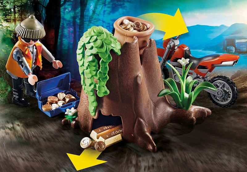 Playmobil 70570 Rendőrségi off-road jármű: Ékszertolvaj nyomában