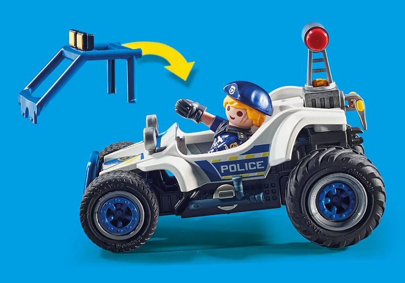 Playmobil 70570 Rendőrségi off-road jármű: Ékszertolvaj nyomában