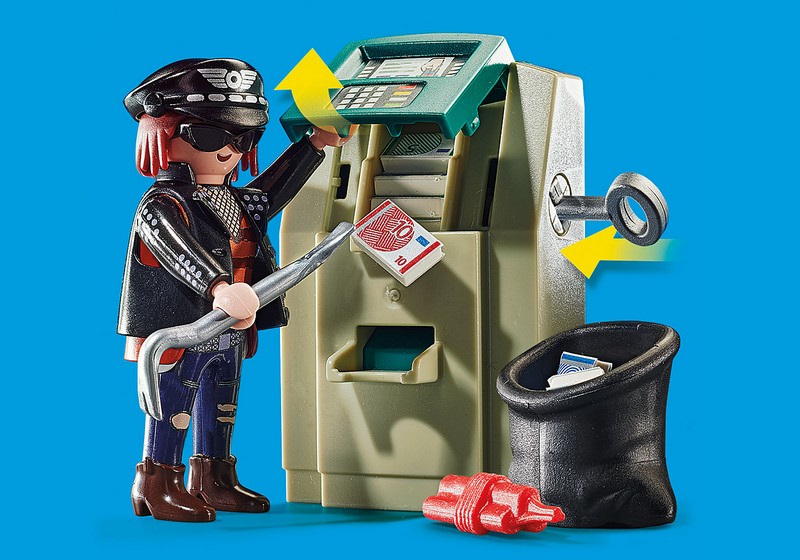 Playmobil 70572 Rendőrségi motor: Pénztolvaj nyomában
