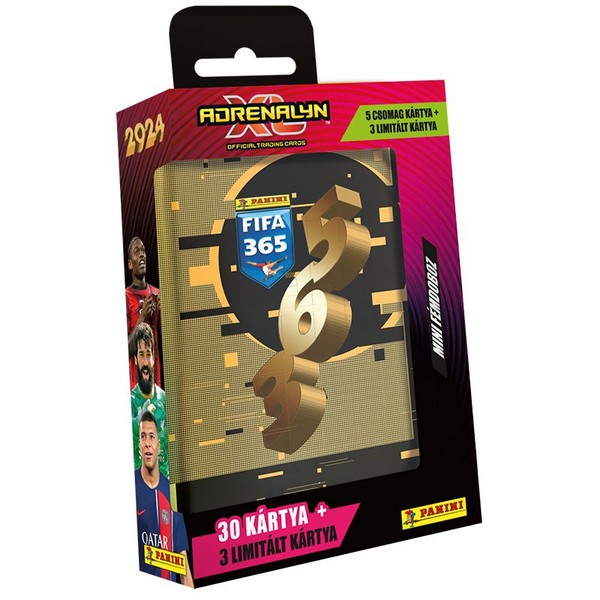 Panini FIFA Adrenalyn Mini Fémdoboz Focis Kártya (2024)