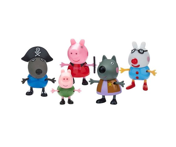Peppa Öltözős 5 db figura Készlet