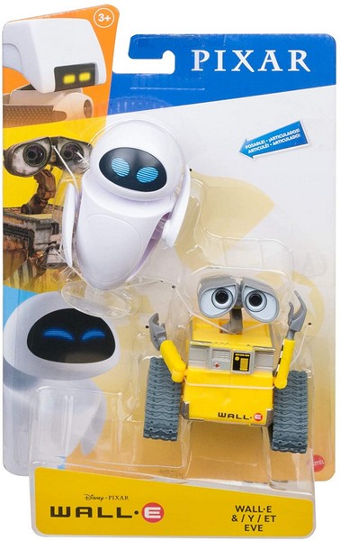 Pixar alapfigurák Wall-E és Eve
