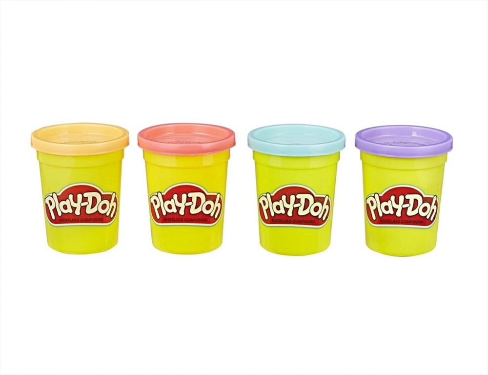 Play-Doh 4 db-os Gyurma Édes színek (B)