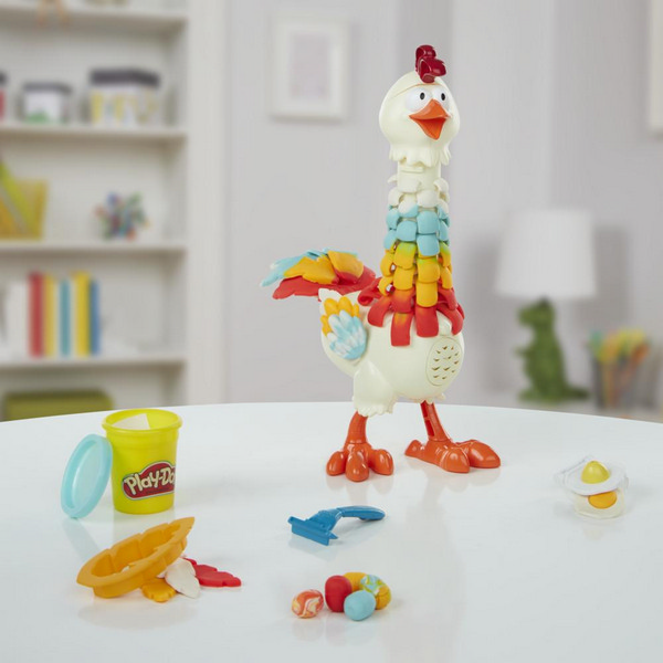Play-Doh Cluck A Dee Színes Nyakú Csirke