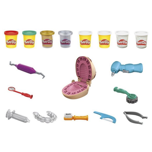 Play-Doh Dr. Drill És Fill Fogászata Gyurmakészlet
