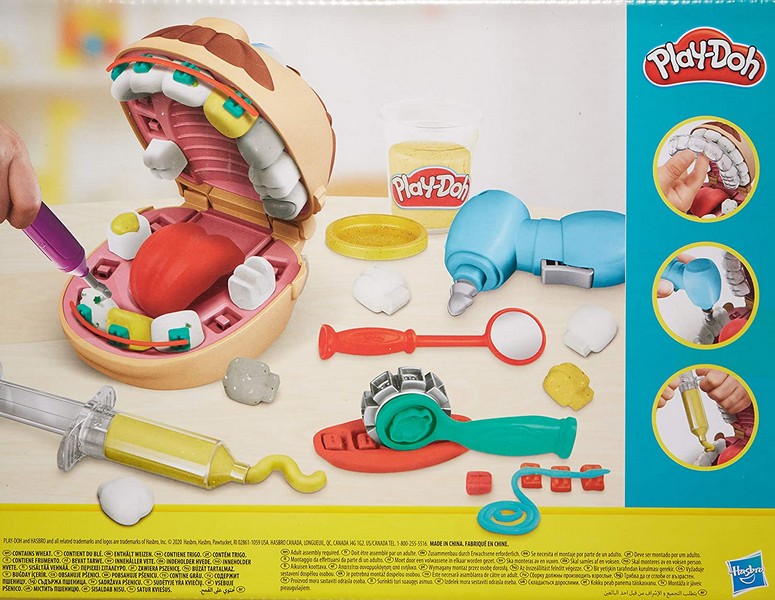 Play-Doh Dr. Drill És Fill Fogászata Gyurmakészlet