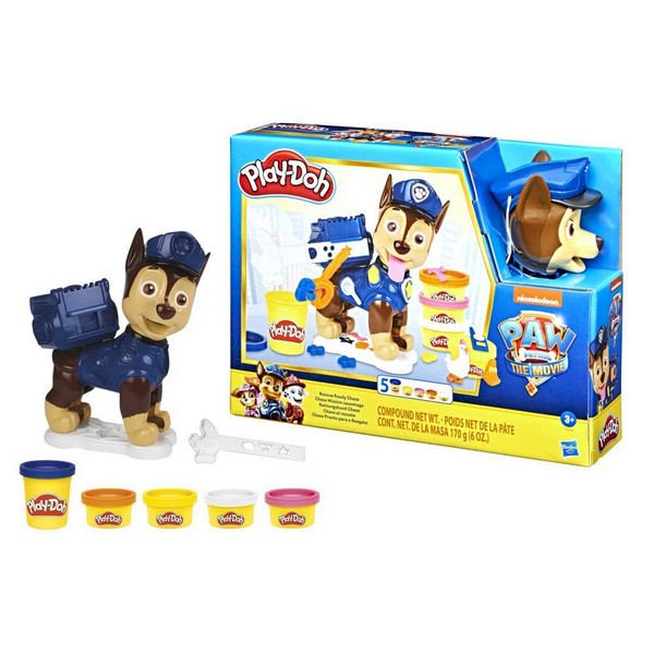 Play-Doh Mancs Őrjárat Gyurmaszett Chase Figurával
