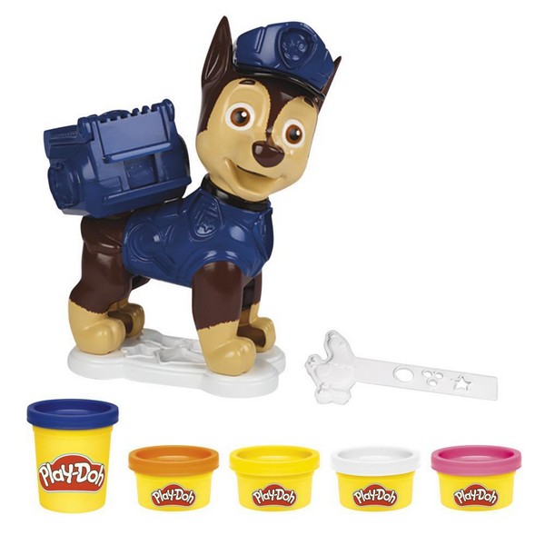 Play-Doh Mancs Őrjárat Gyurmaszett Chase Figurával