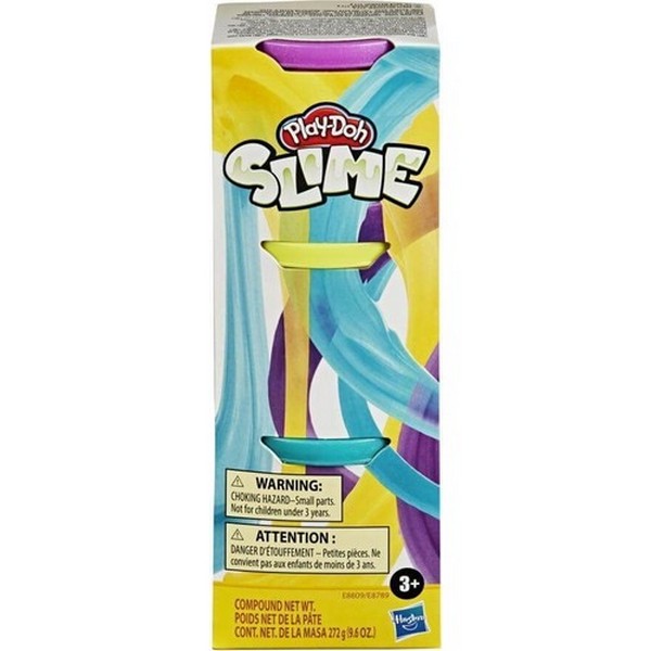 PLAY-DOH Slime 3 db-os - Neonzöld, kék, lila