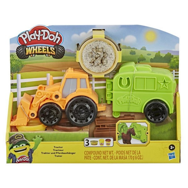 Play-Doh Wheels Traktor gyurmakészlet