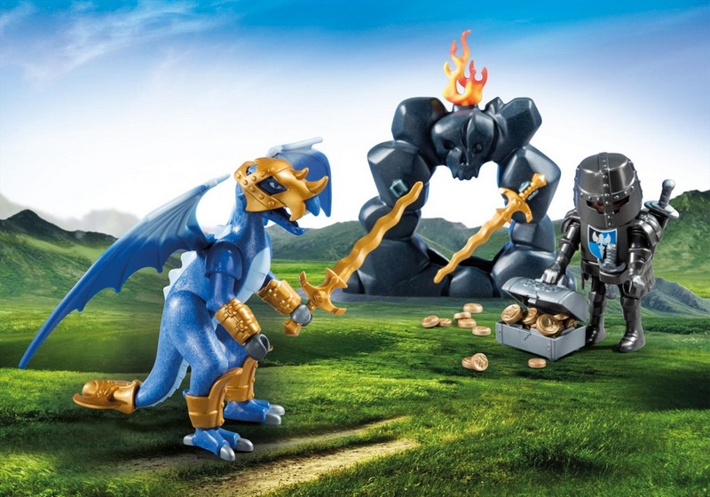 Playmobil 5657 Sárkánylovag - Hordozható szett