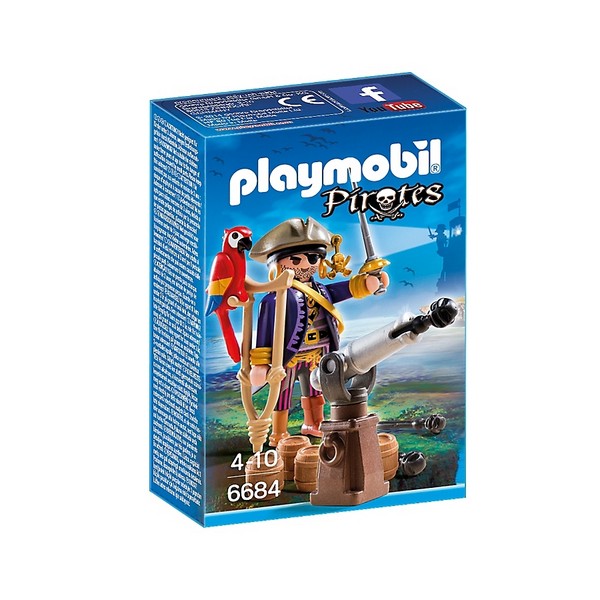 Playmobil 6684 Coco-kapitány, a bandavezér