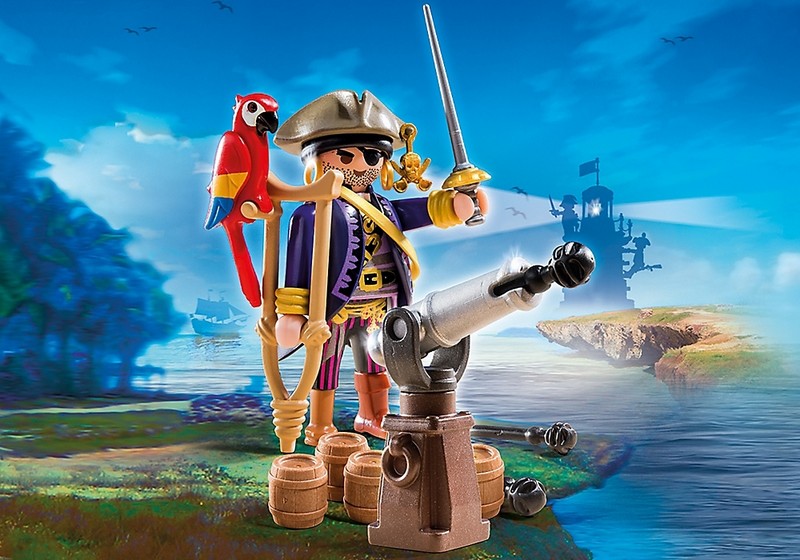 Playmobil 6684 Coco-kapitány, a bandavezér