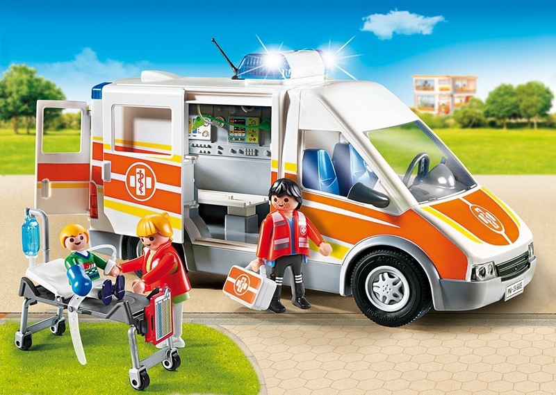 Playmobil 6685 Jön a segítség! Mentőautó