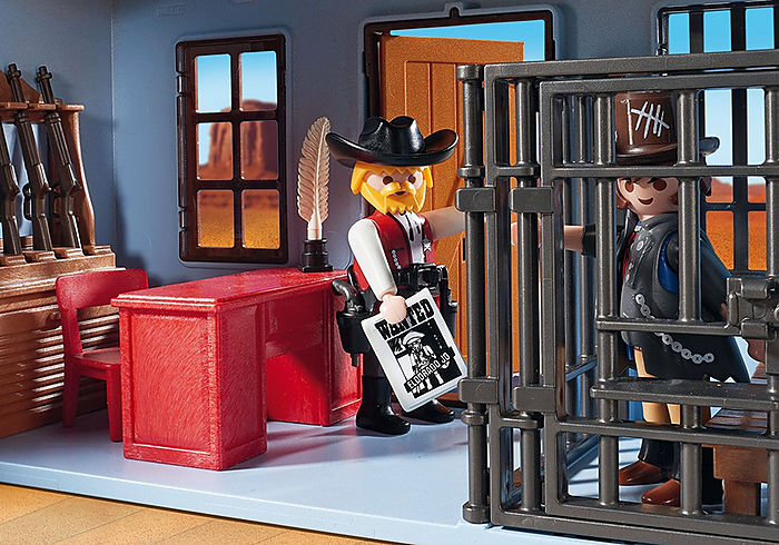 Playmobil 70012 Hordozható western város