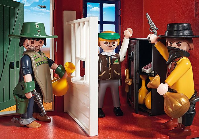 Playmobil 70012 Hordozható western város
