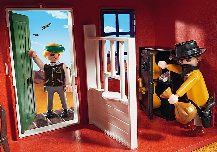 Playmobil 70012 Hordozható western város