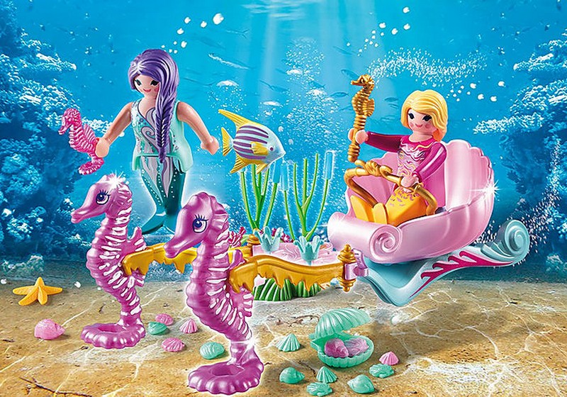 Playmobil 70033 StarterPack Tengeri csikó hintó