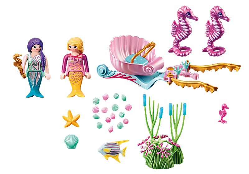 Playmobil 70033 StarterPack Tengeri csikó hintó