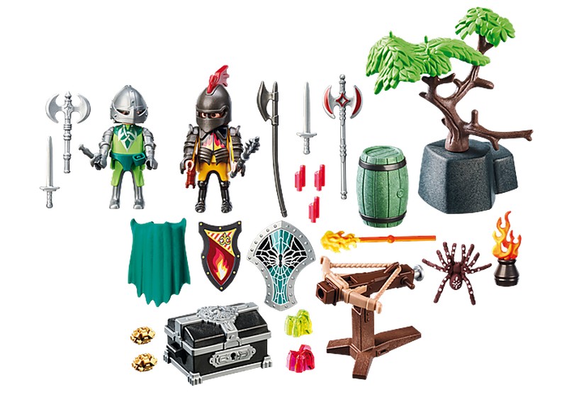 Playmobil 70036 StarterPack Harc a lovag kincséért