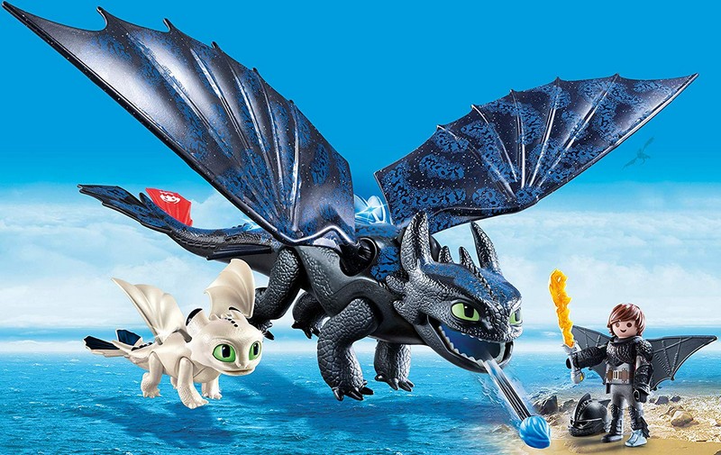 Playmobil 70037 Fogatlan és Hablaty kis sárkánnyal