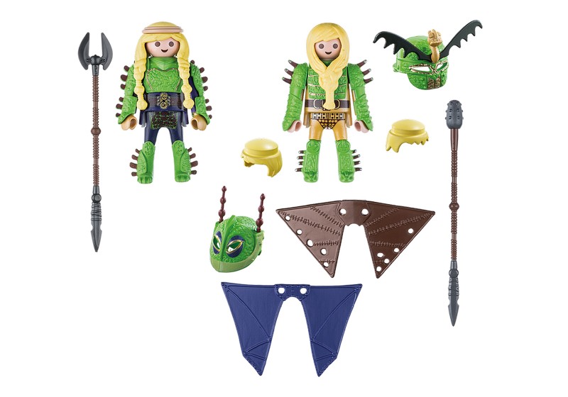 Playmobil 70042 Fafej és Kőfej szárnyasruhában