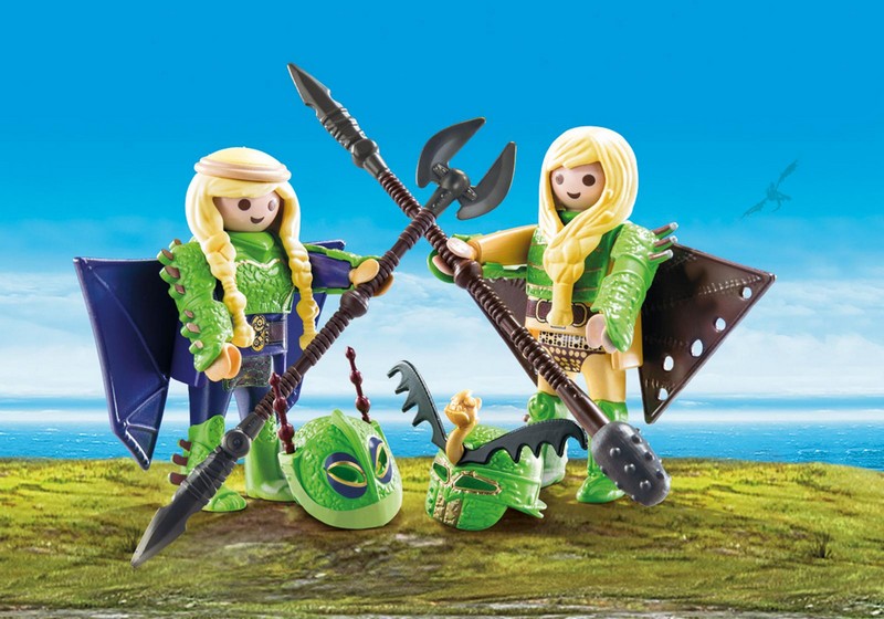 Playmobil 70042 Fafej és Kőfej szárnyasruhában