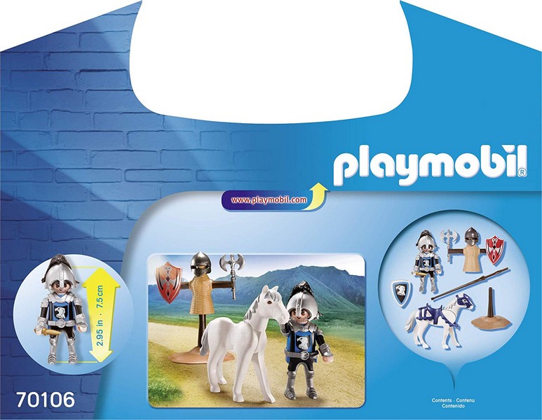 Playmobil 70106 Lovagi torna - Hordozható szett