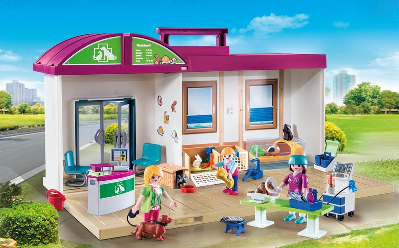 Playmobil 70146 Hordozható állatorvosi rendelő