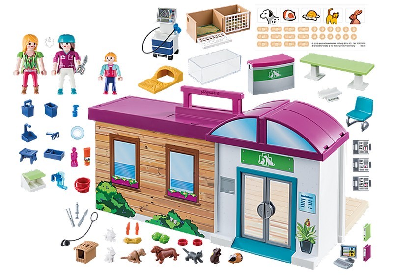 Playmobil 70146 Hordozható állatorvosi rendelő