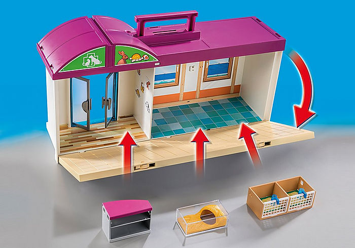 Playmobil 70146 Hordozható állatorvosi rendelő
