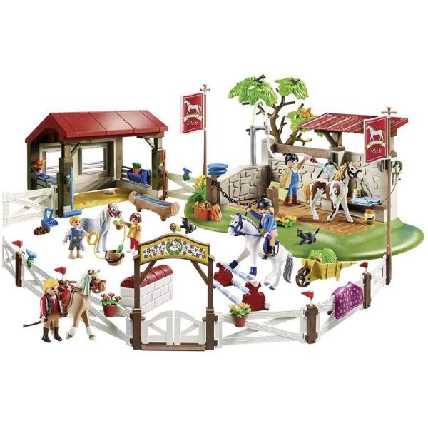 Playmobil 70166 Nagy lovas akadálypálya lómosóval