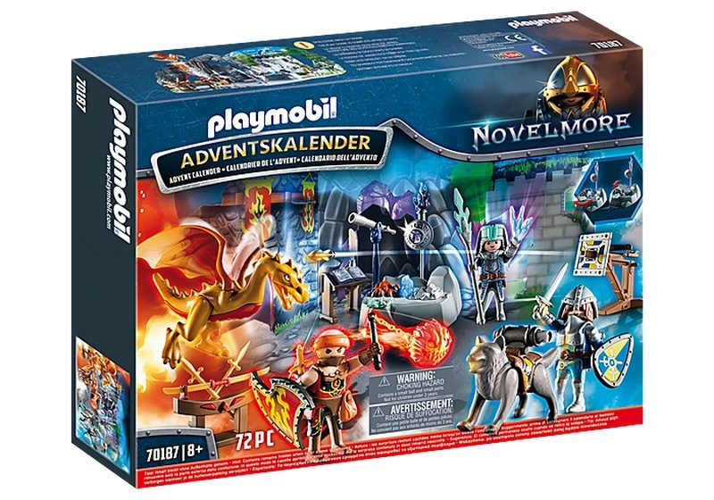 Playmobil 70187 Adventi naptár - Harc a varázslatos kőért