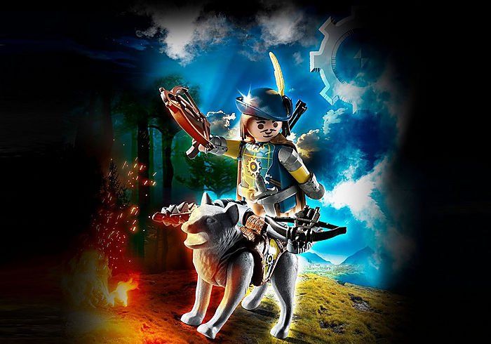 Playmobil 70229 Novelmore Íjász és farkas
