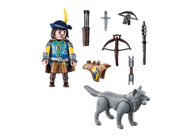 Playmobil 70229 Novelmore Íjász és farkas
