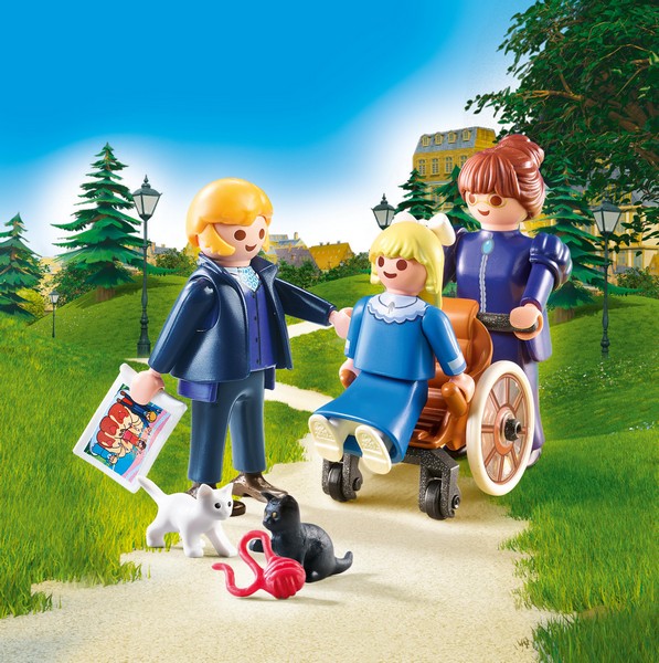 Playmobil 70258 Clara, Apu és Rottenmeier kisasszony