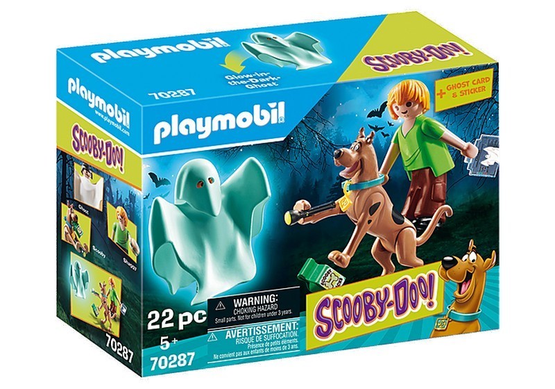 Playmobil 70287 SCOOBY-DOO! Scooby &amp; Bozont szellemmel