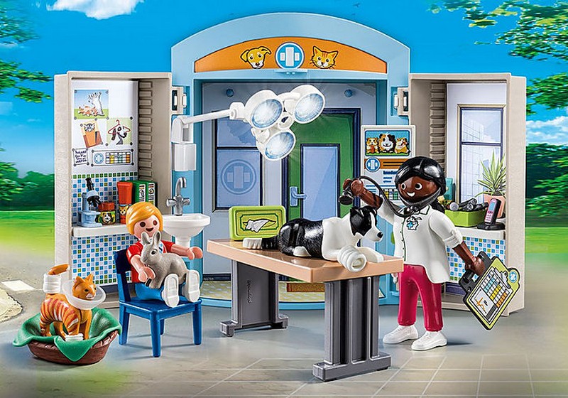 Playmobil 70309 Játékbox - Az állatorvosnál