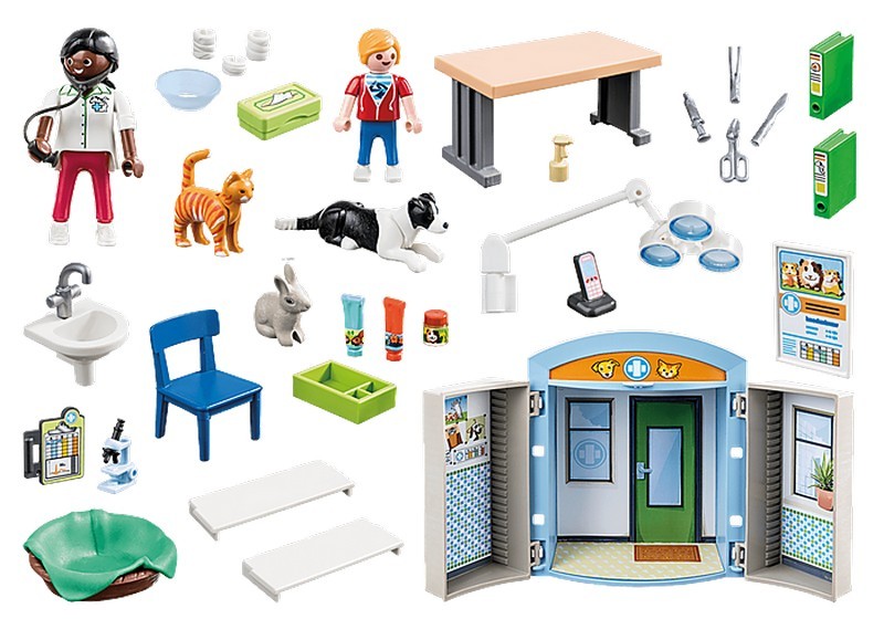 Playmobil 70309 Játékbox - Az állatorvosnál