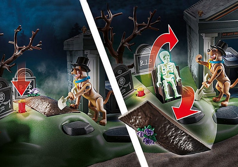 Playmobil 70362 SCOOBY-DOO! Kaland a temetőben